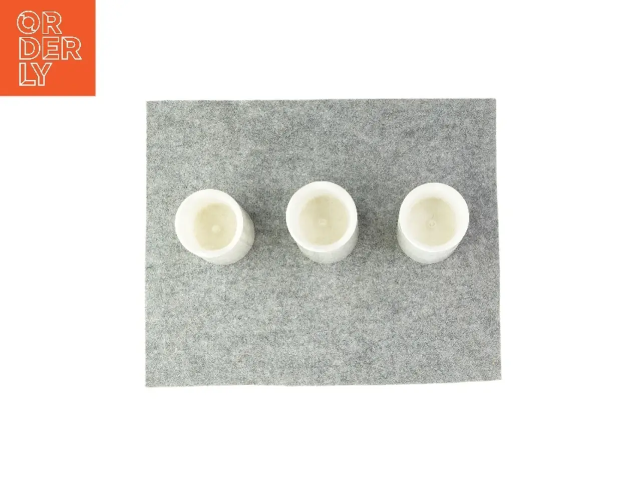 Billede 4 - LED Bloklys (3 stk) fra Clas Ohlson (str. Ø:7/H: 13, 15 og 10 cm)