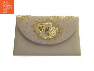 Broderet clutch taske (str. 20x12 cm)