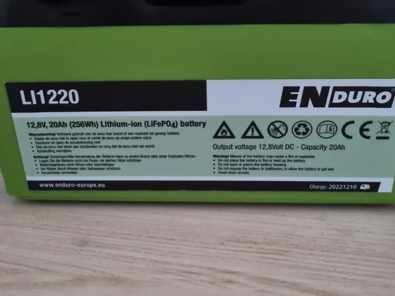 Billede 3 - 20Ah ENDURO batteri med lader