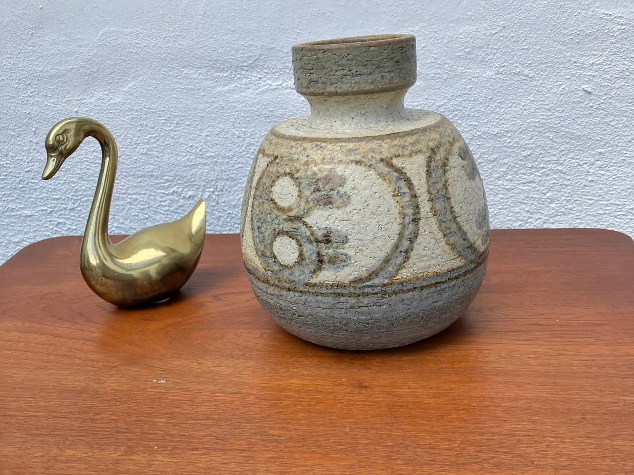 Billede 1 - Søholm Stentøjsvase- model 3232-3- 21 cm.