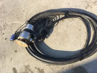 Kloak pumpe med 8m slange
