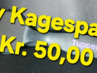 Ny Tupperware kagespade