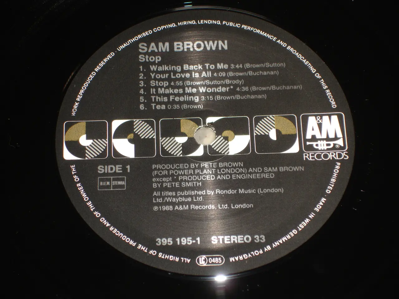 Billede 4 - (Sender gerne) Sam Brown – Stop