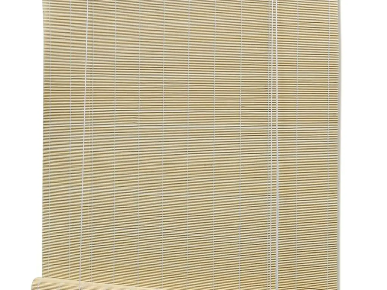 Billede 1 - Bambusrullegardin 80 x 160 cm - naturlig bambus