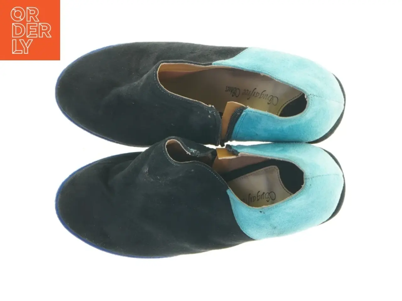 Billede 4 - Farverige kilehælsko fra Sugarfree Shoes (str. 41)