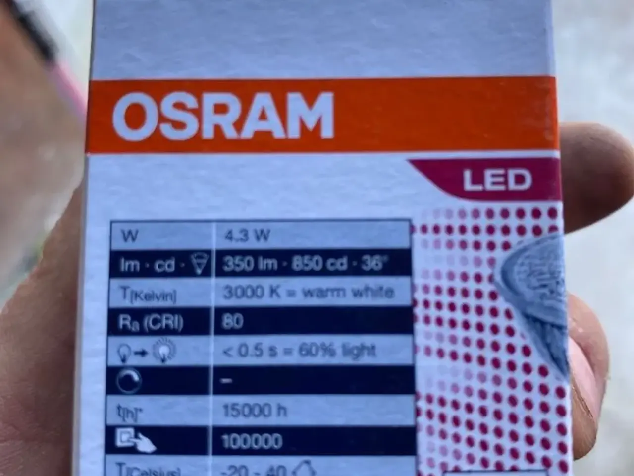 Billede 4 - Osram pærer helt nye 72 stk