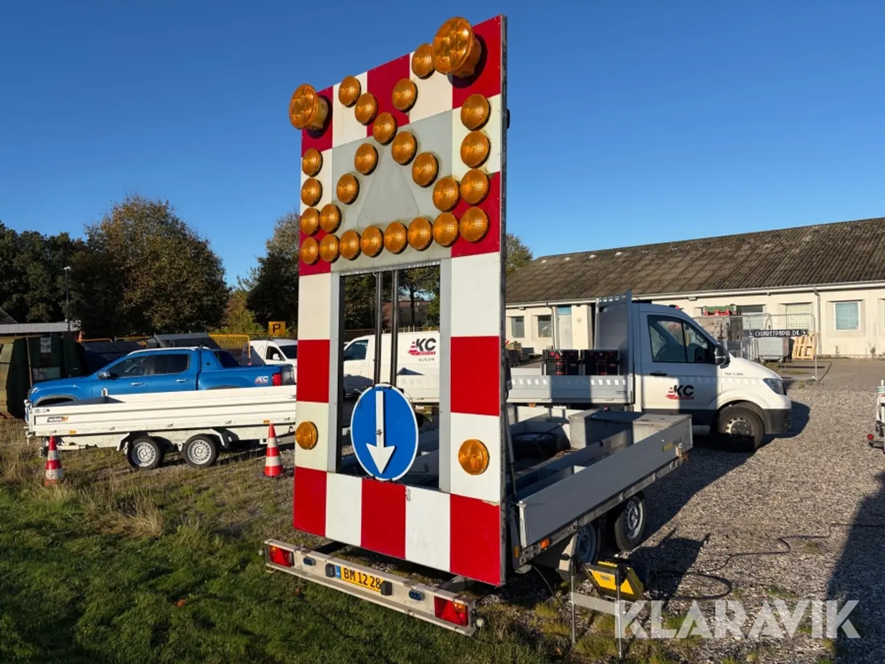 Billede 1 - Skiltevogn Safe Trailer 2 aksler 750kg