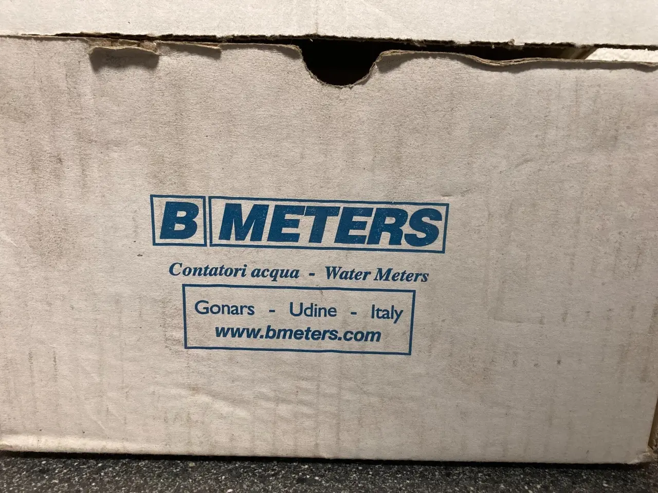 Billede 4 - B METERS Water Meter MAR18 AC83, GSD8 130mm Italy
