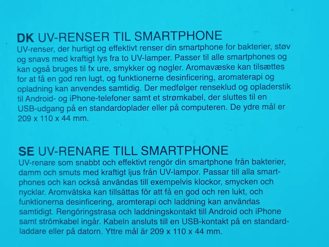 Billede 2 - UV-renser til smartphones 