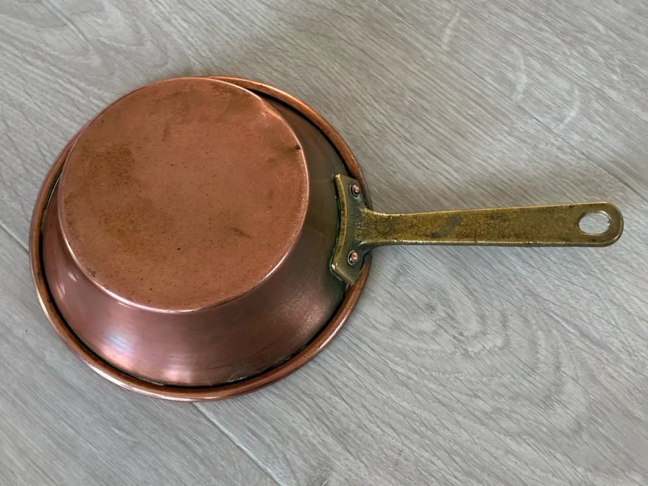 Billede 13 - Små vintage kobber kasseroller / sautépander