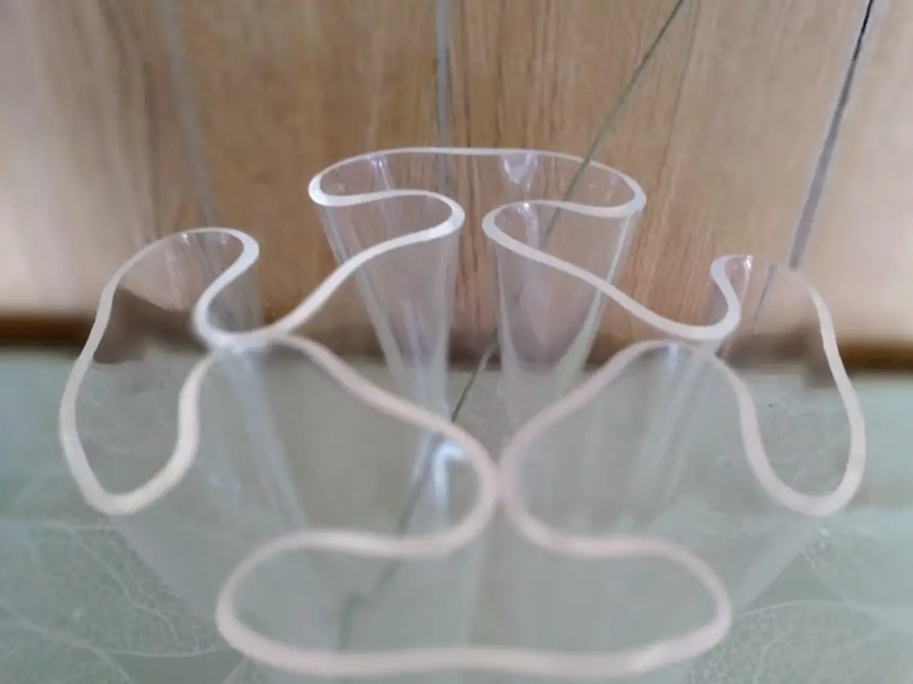 Billede 3 - VASE - klar plast