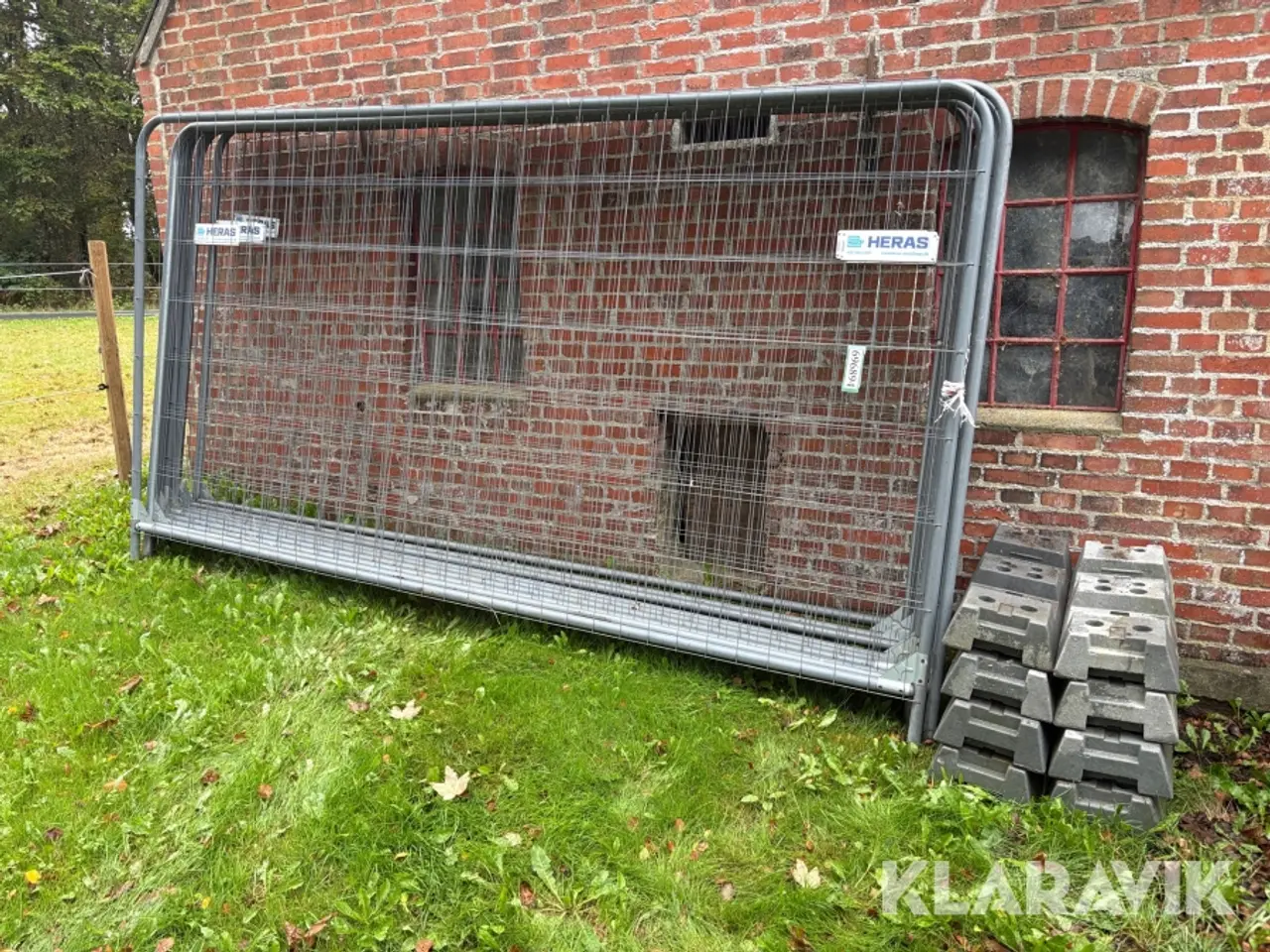 Billede 1 - Hegn 9 styk Heras