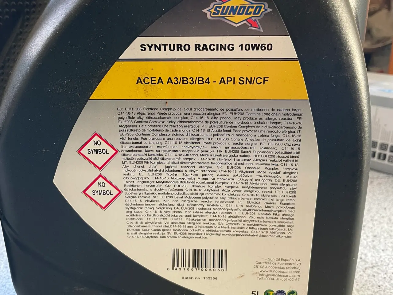 Billede 2 - Sunoco synturo 10w60