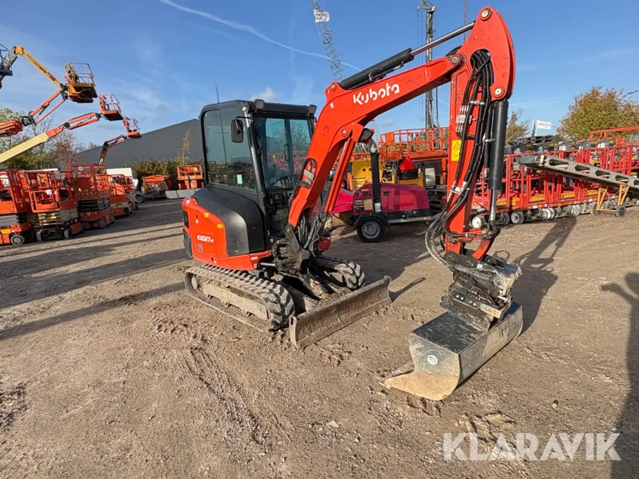 Billede 2 - Gravemaskine Kubota KX027-4