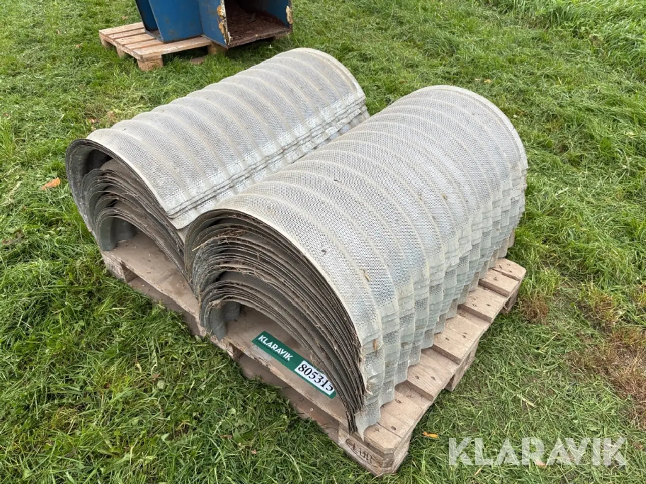 Billede 1 - Pansertoppe / tørrekanaler galvaniserede 49 styk
