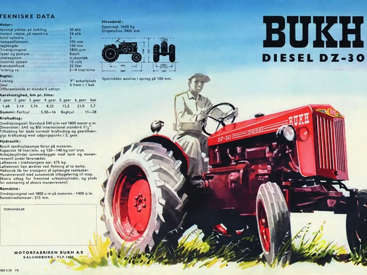 Billede 2 - Bukh - den danske traktor