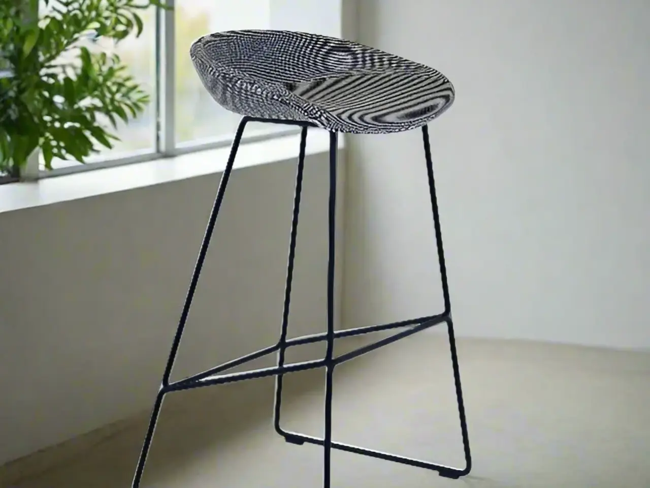 Billede 2 - HAY AAS 38 Barstol – Grå SH 75 cm