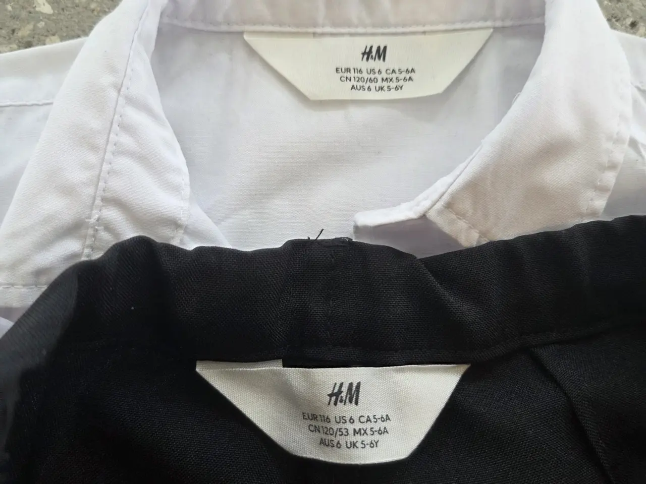 Billede 4 - Tøjsæt dreng str. 116 – Nike og festtøj