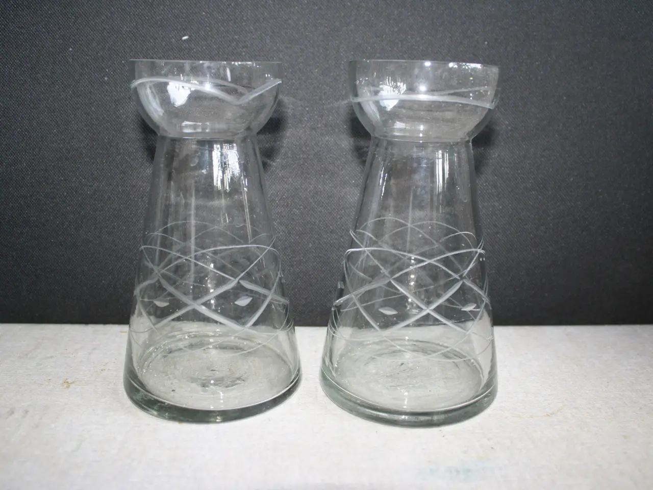 Billede 1 - 2 gamle hyacibtglas