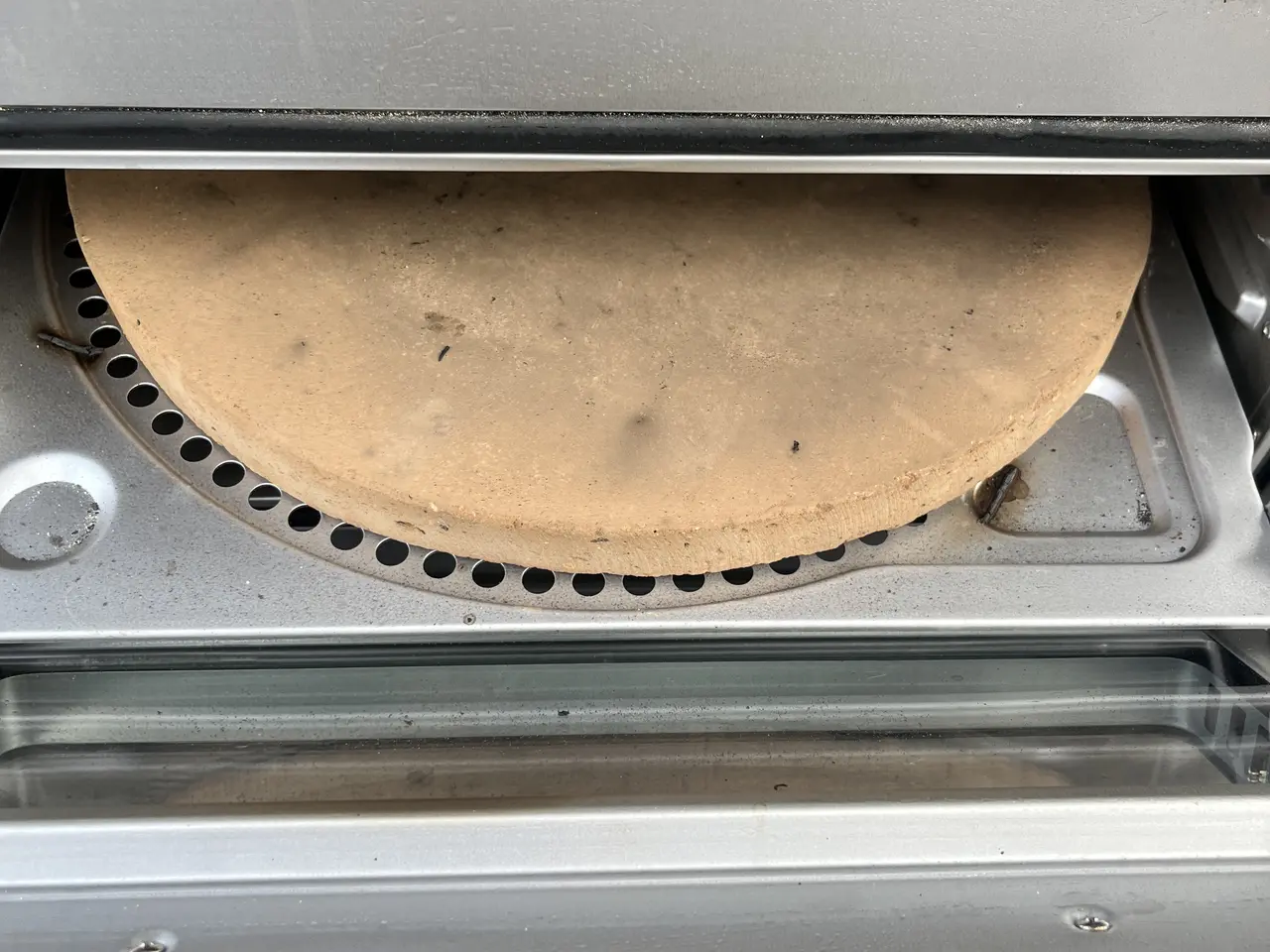 Billede 2 - Salling Pizzaovn Ø40 inkl ny biscotta sten