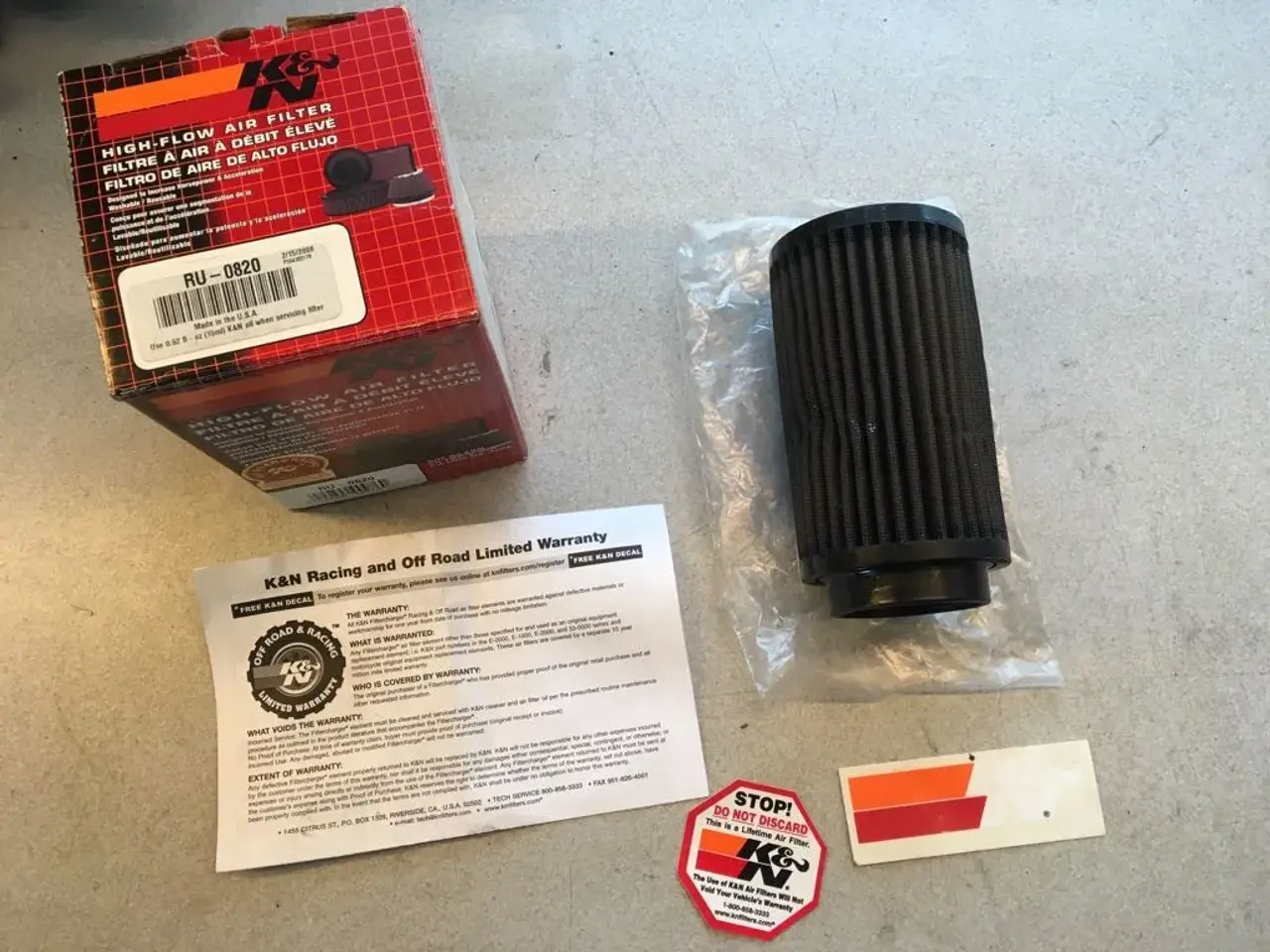 Billede 1 - Fin K&N filter