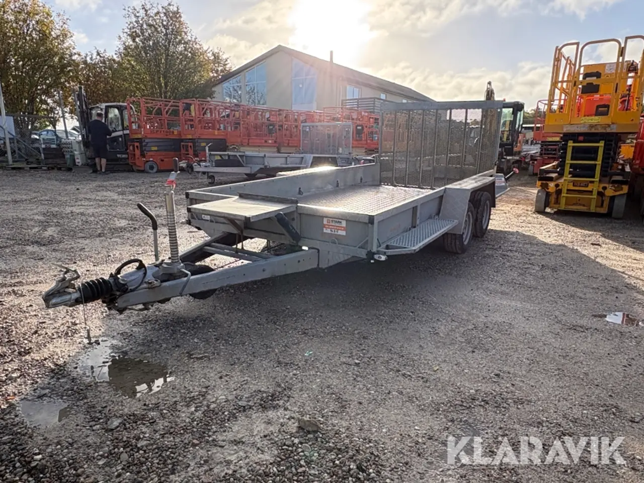 Billede 1 - Maskintrailer Variant 3518B4 Maxi Load, 2 aksler, 3.500 kg