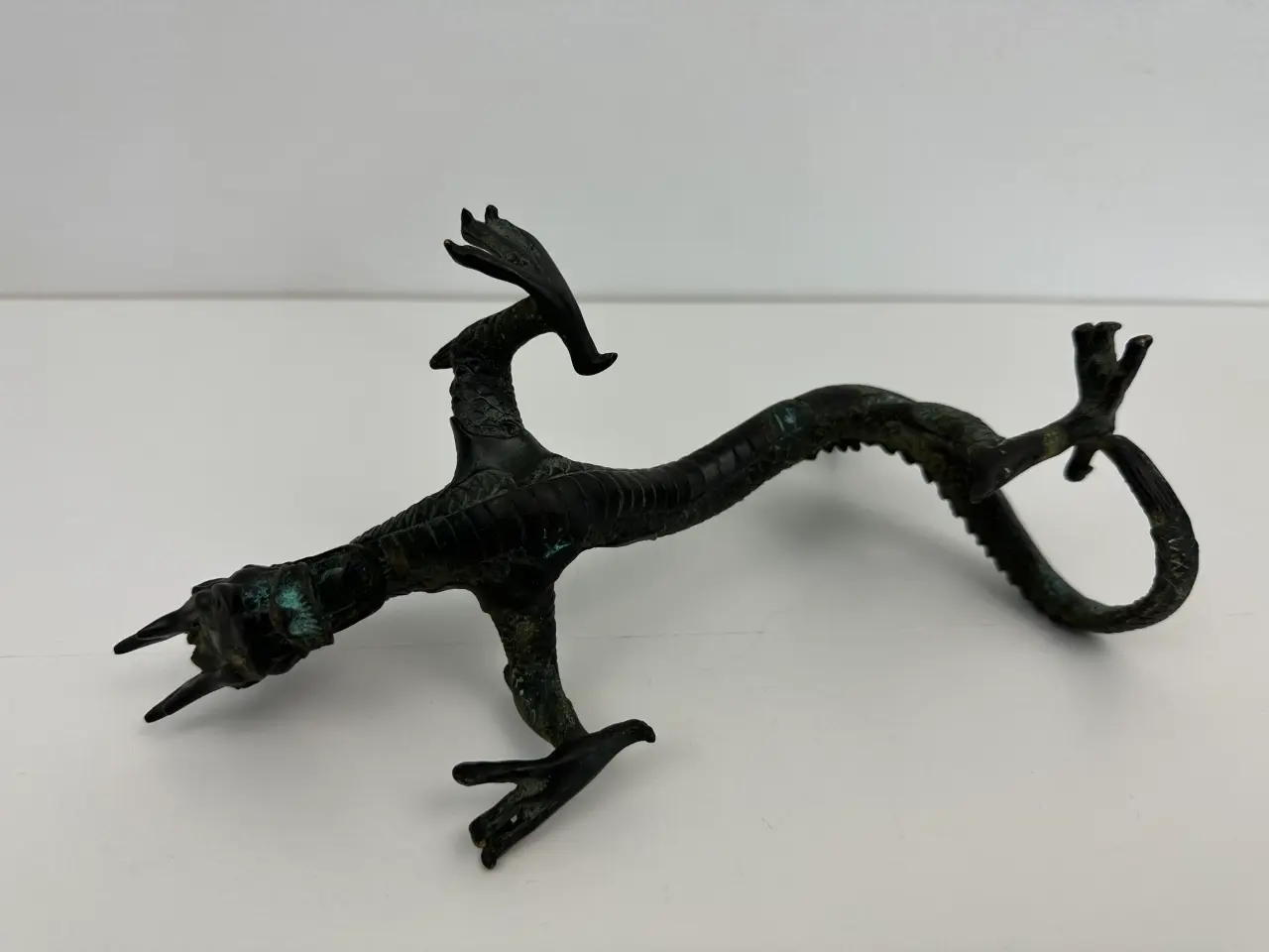 Billede 8 - Antik kinesisk bronze drage