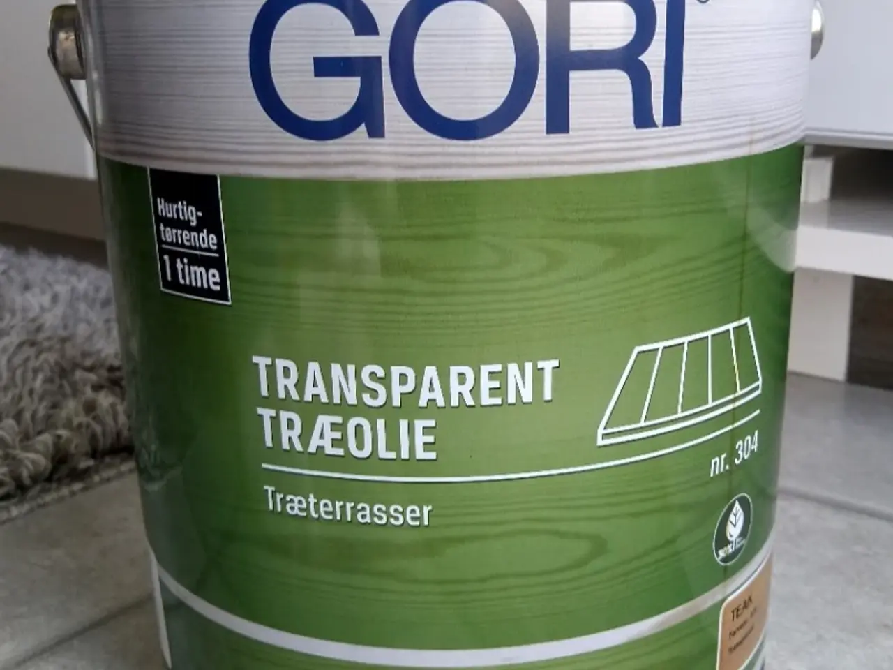 Billede 1 - GORI 304 - vandbaseret træolie TEAK