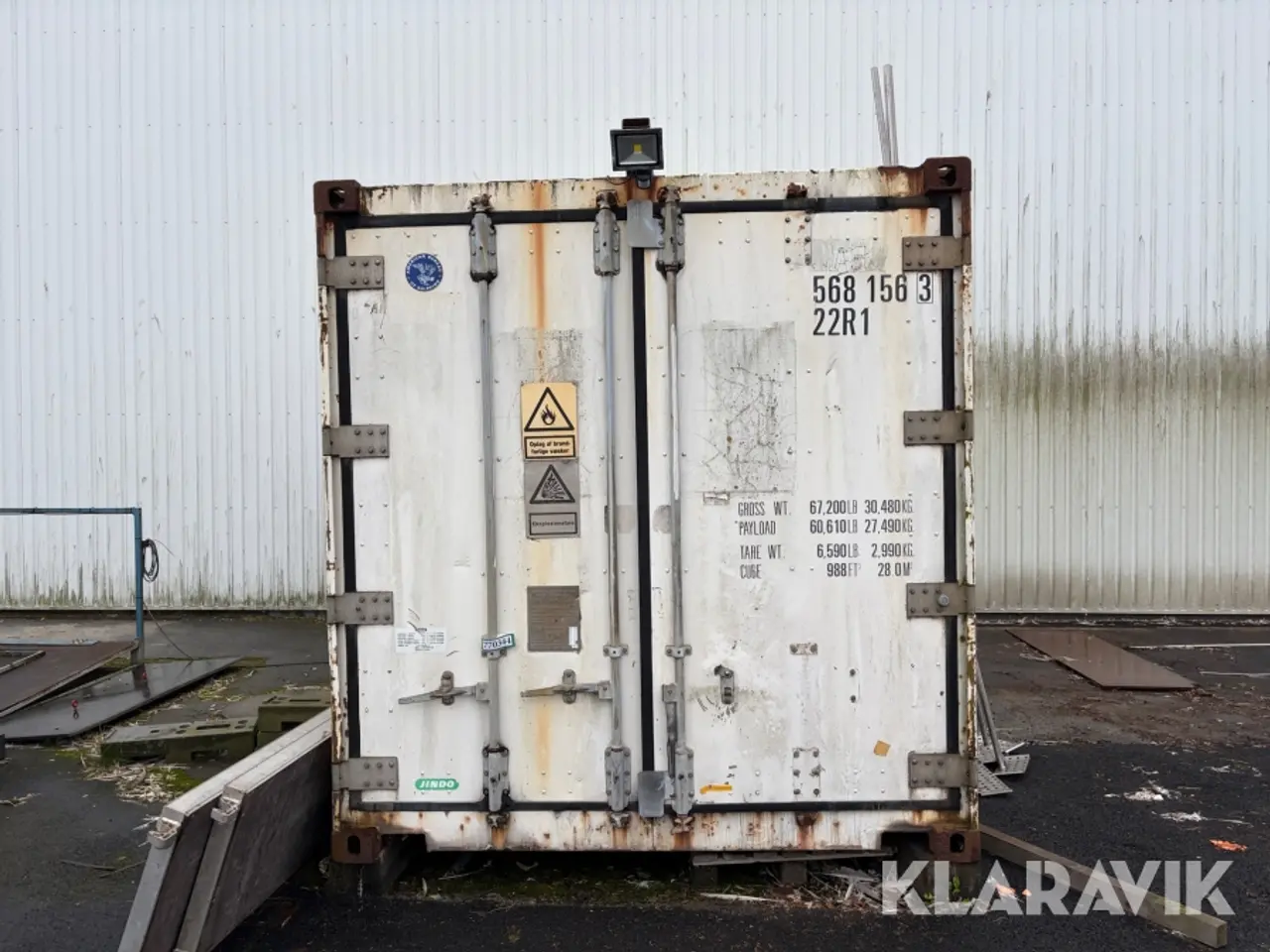 Billede 3 - Isoleret kølecontainer R.O.K Js-r24ml-b