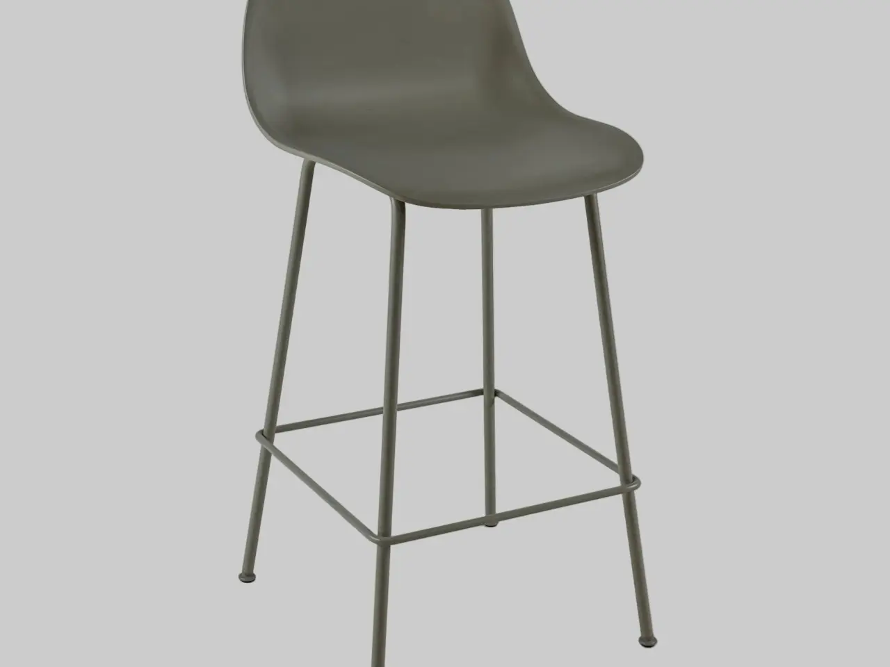 Billede 1 - Muuto Fiber Barstol – Grå SH 65cm