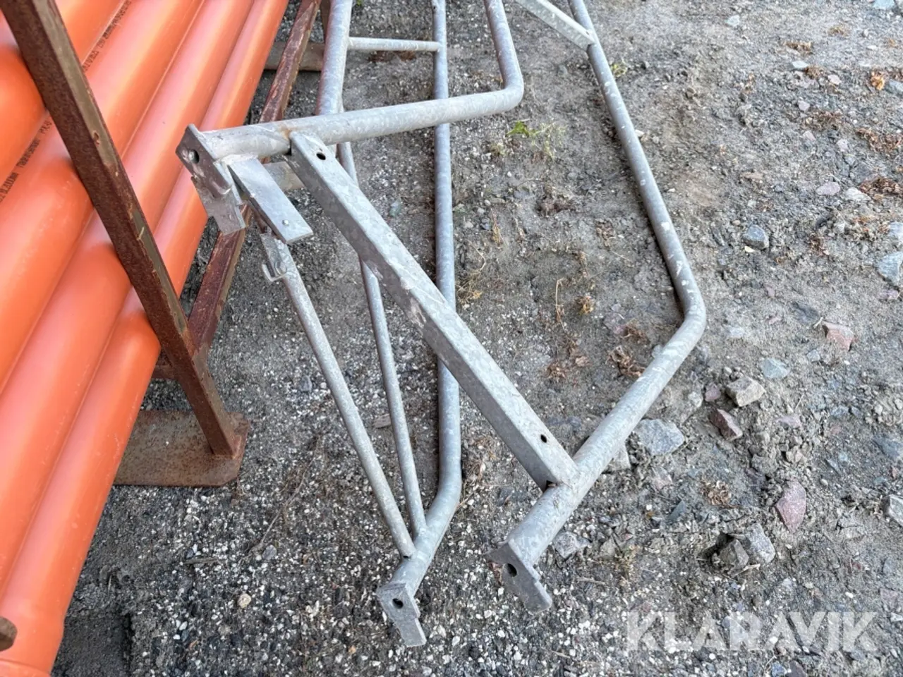 Billede 10 - Sikkerhedsrækværk galvaniseret, 2 Styk
