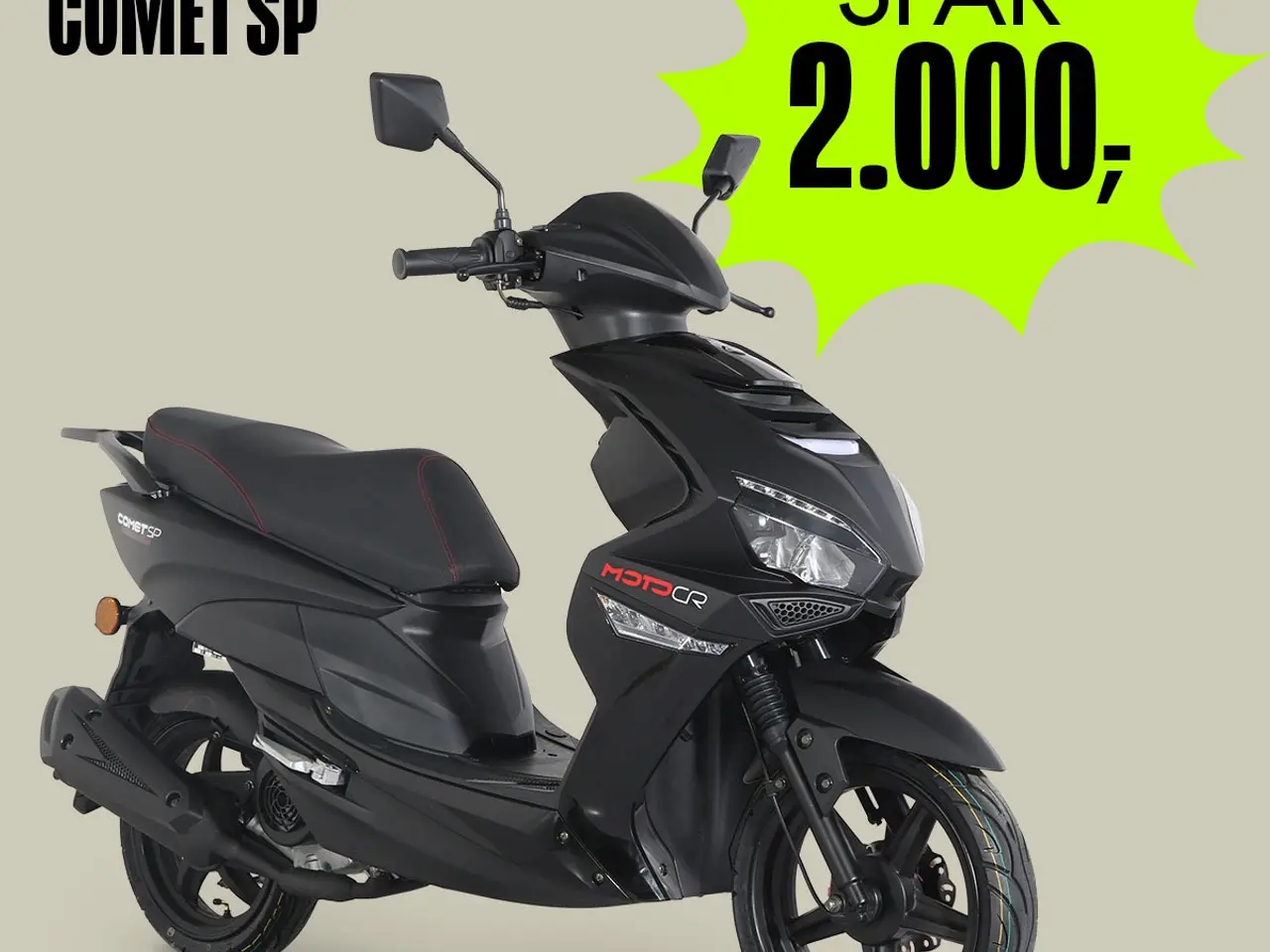 Billede 1 - MotoCR Comet SP 30 km/t