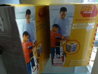 Red Toolbox Gør det selv Billedpakke