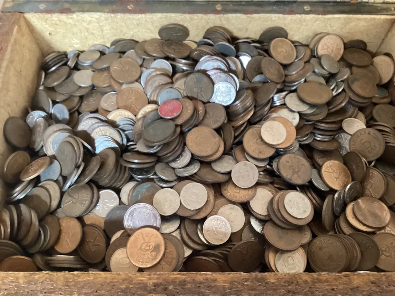 Billede 1 - Mønter blandet 1.350kr.