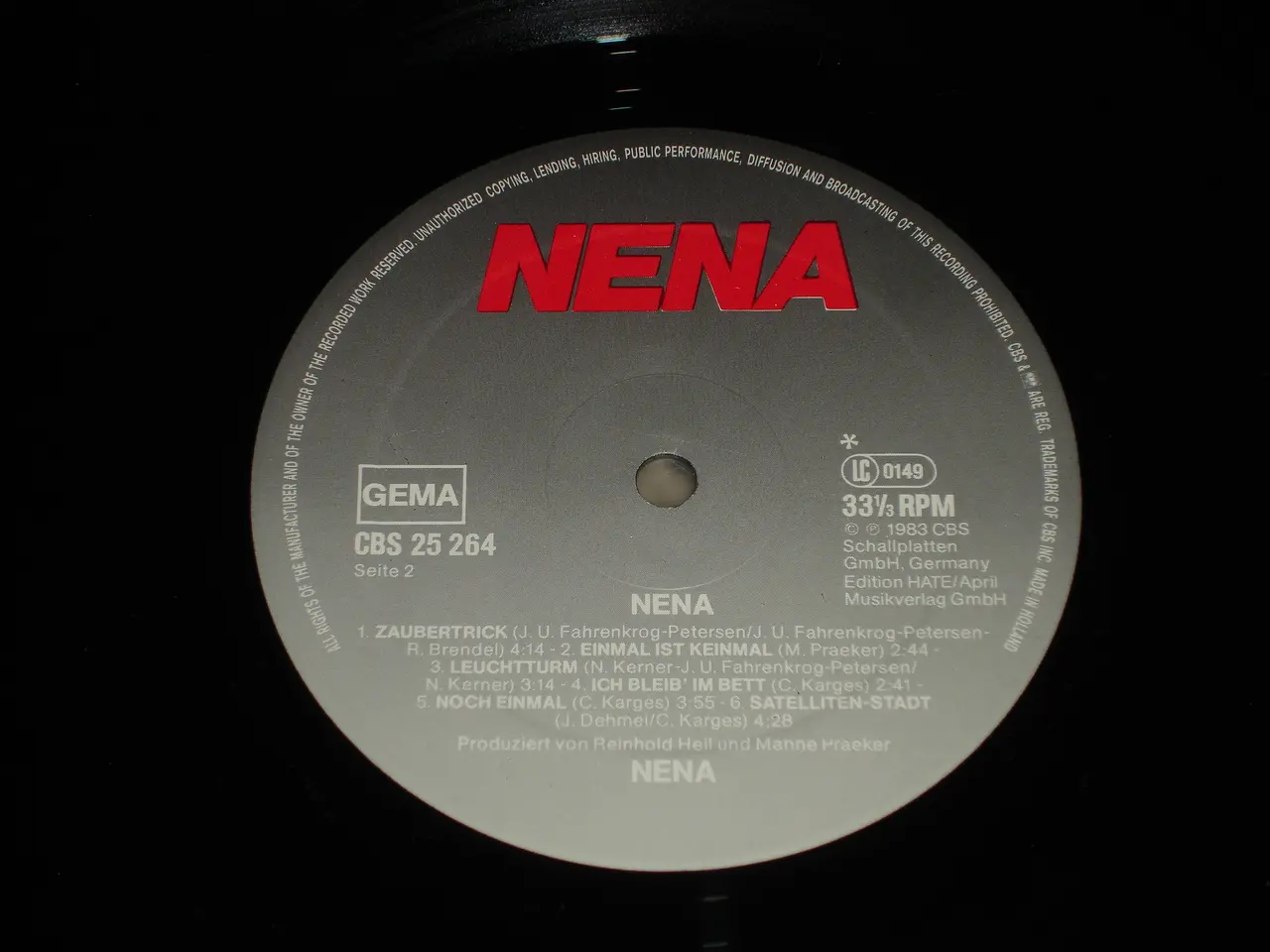 Billede 4 - (Sender gerne) Nena – Nena  ( 99 Luftballons )