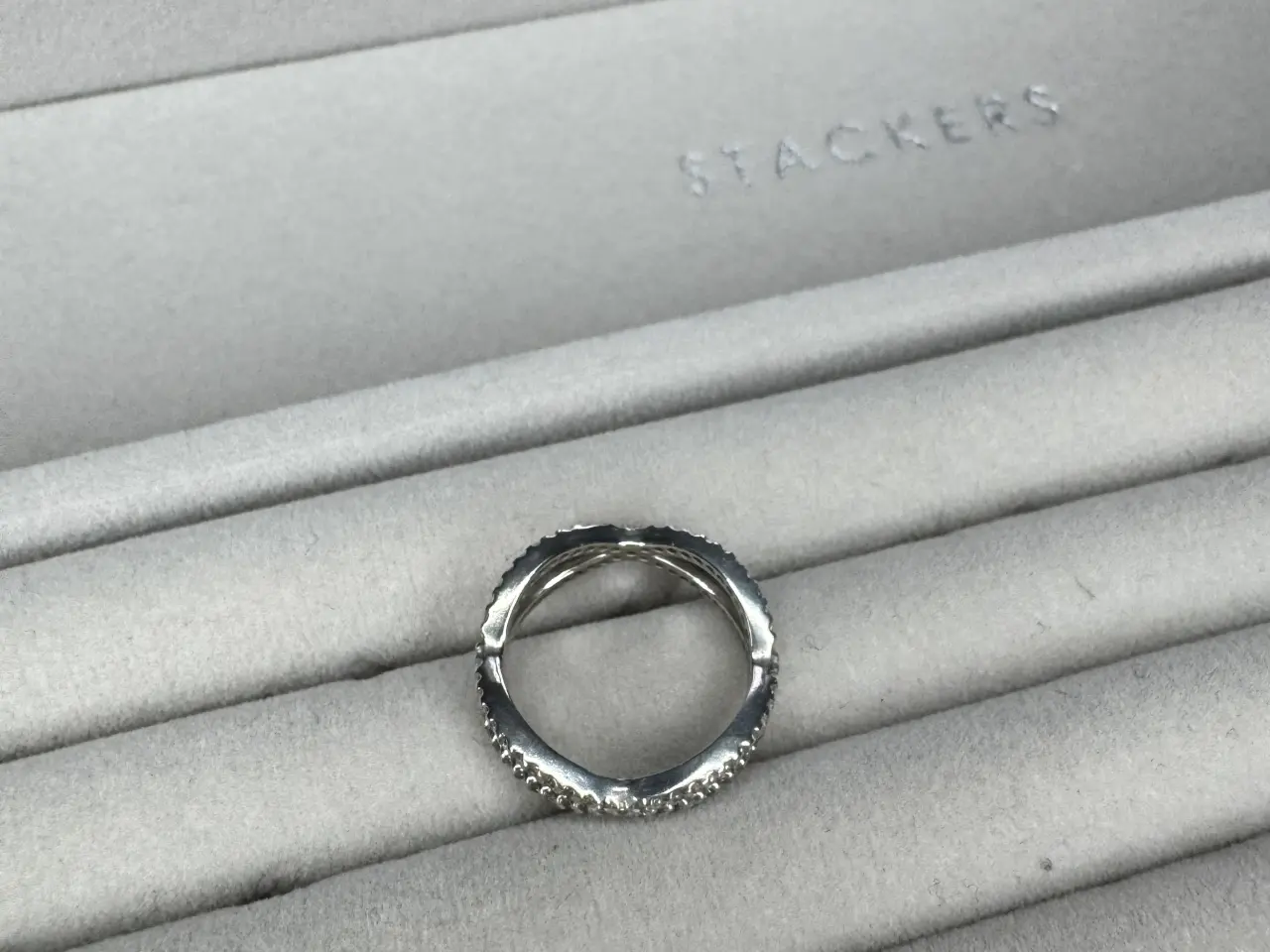 Billede 3 - Udgået Pandora “Crossing Paths” ring / str. 48