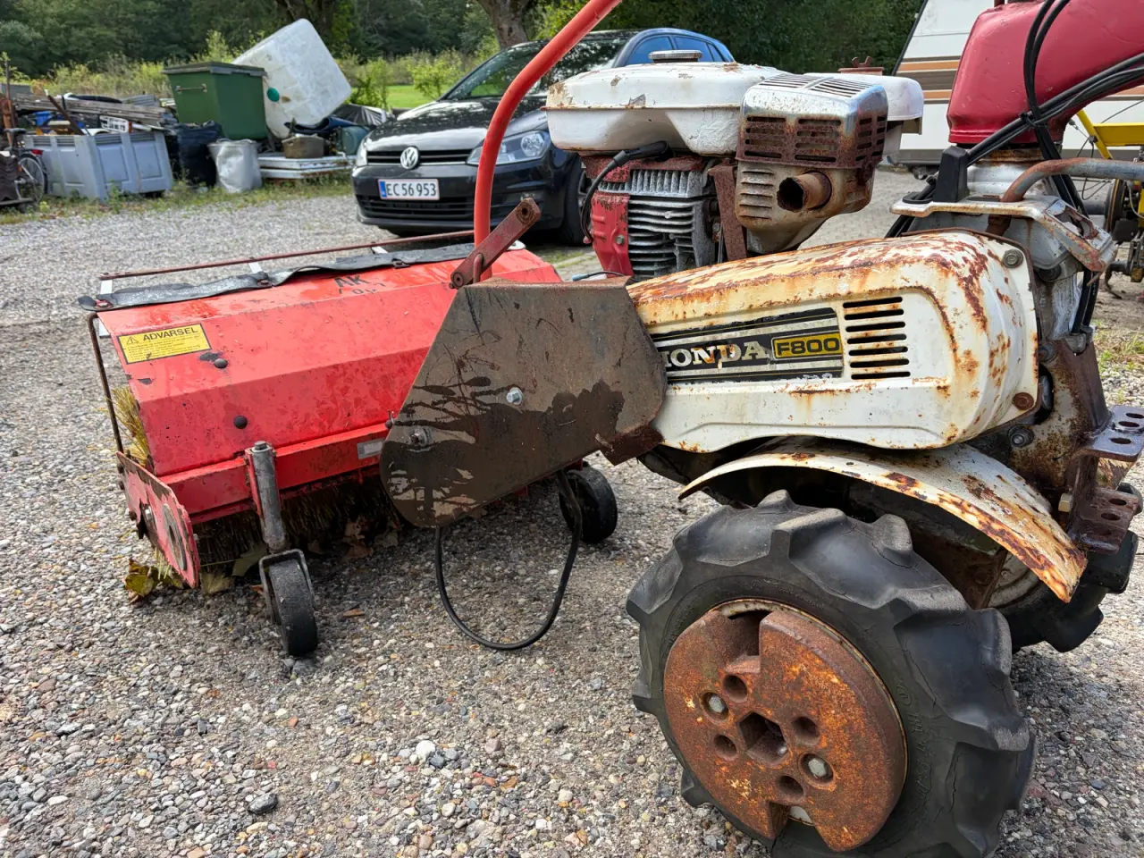 Billede 6 - Honda f800 fejemaskine