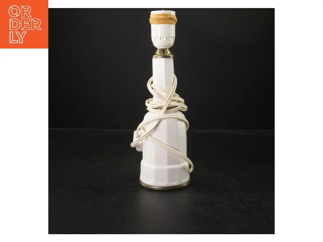 Billede 1 - Keramik bordlampe base (str. 28x8 cm)