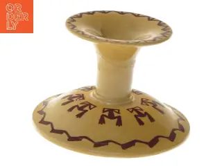 Lysestage i keramik, 9 cm fra B&G (str. 9 cm)