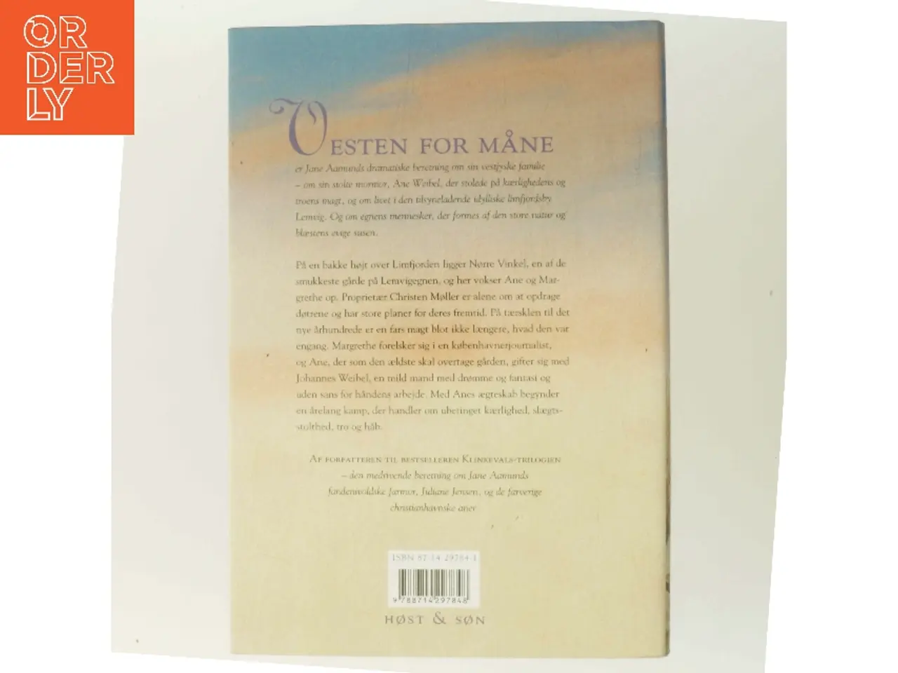 Billede 3 - Vesten for måne af Jane Aamund (Bog)