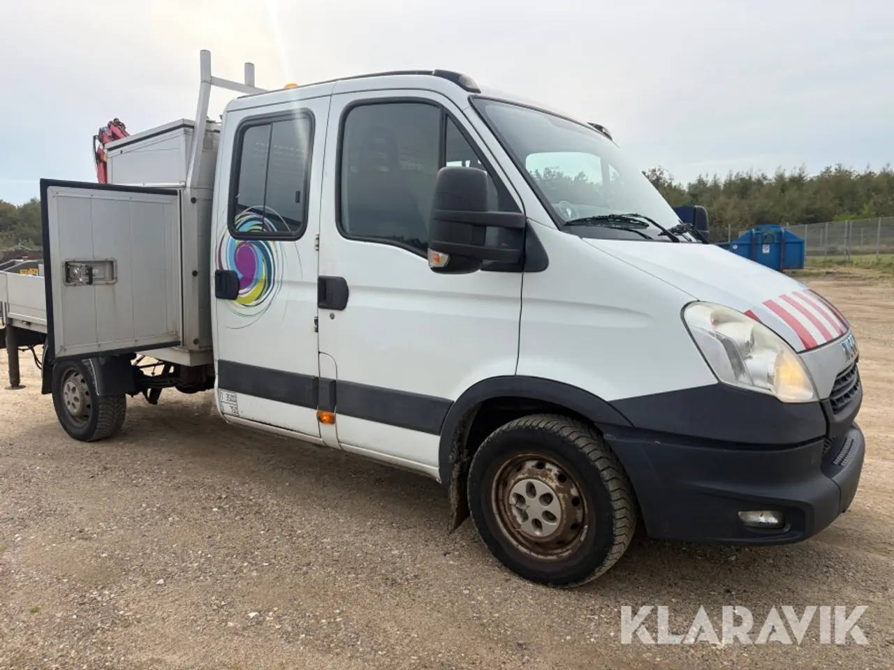 Billede 7 - Ladbil Iveco Daily 35S17 med kran