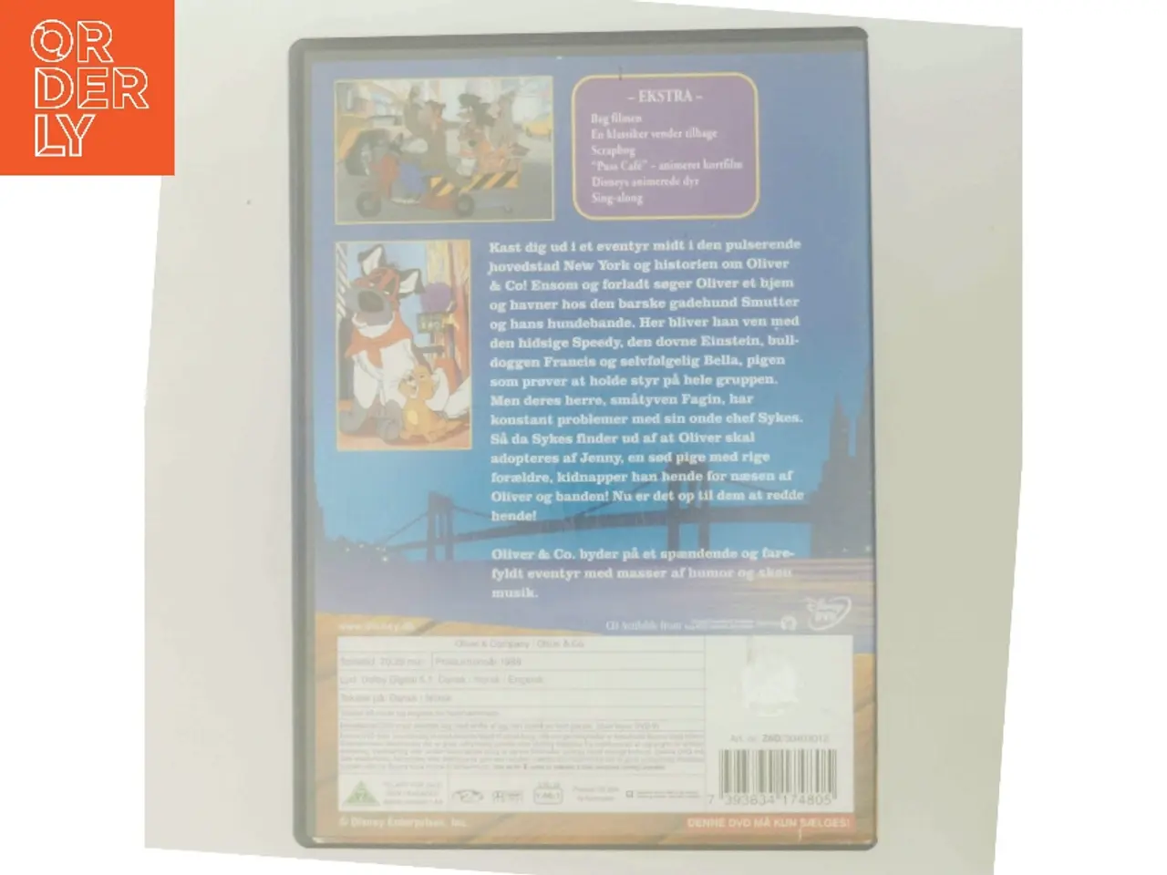 Billede 3 - Oliver & co (DVD)