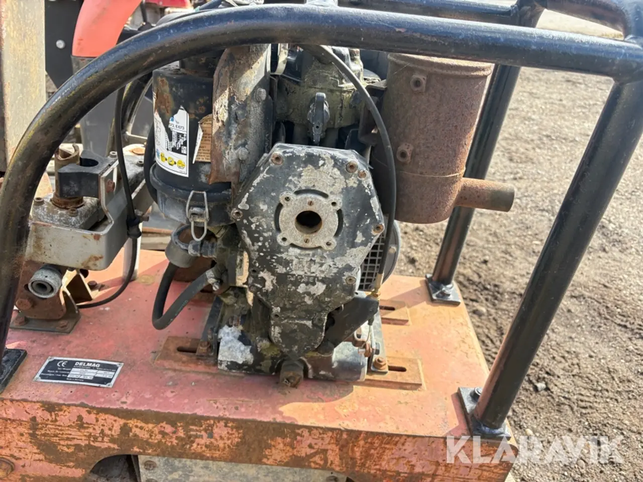 Billede 9 - Pladevibrator Delmag Sx30
