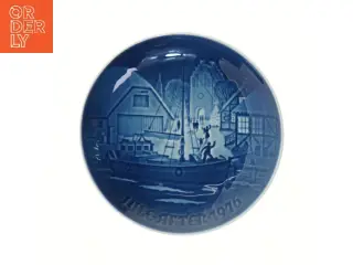 Juleplatte B&G 1976 fra Bing & Grøndahl (str. Ø 18,2 cm)