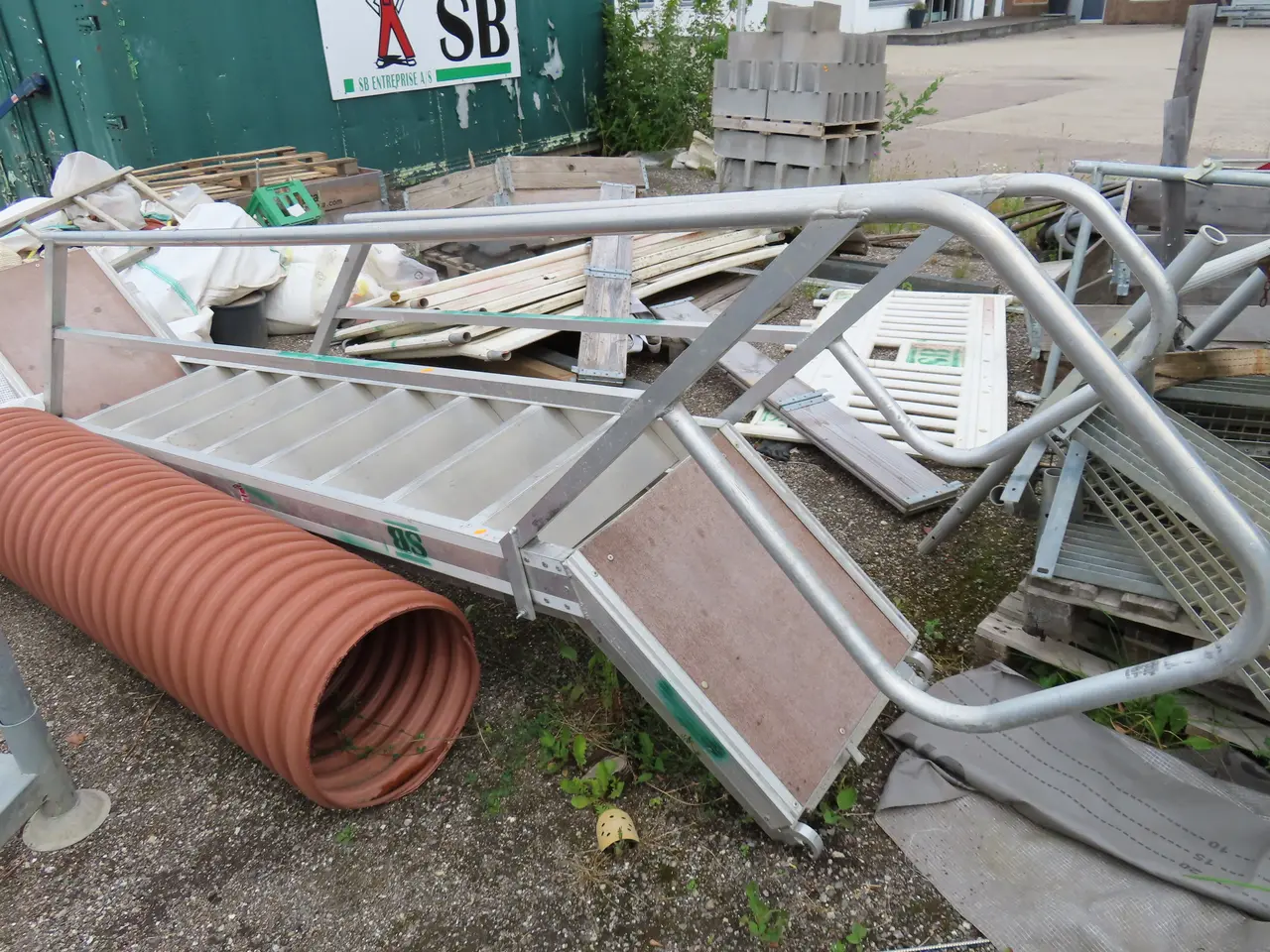 Billede 1 - 2 stk. Stilladsstiger JUMBO