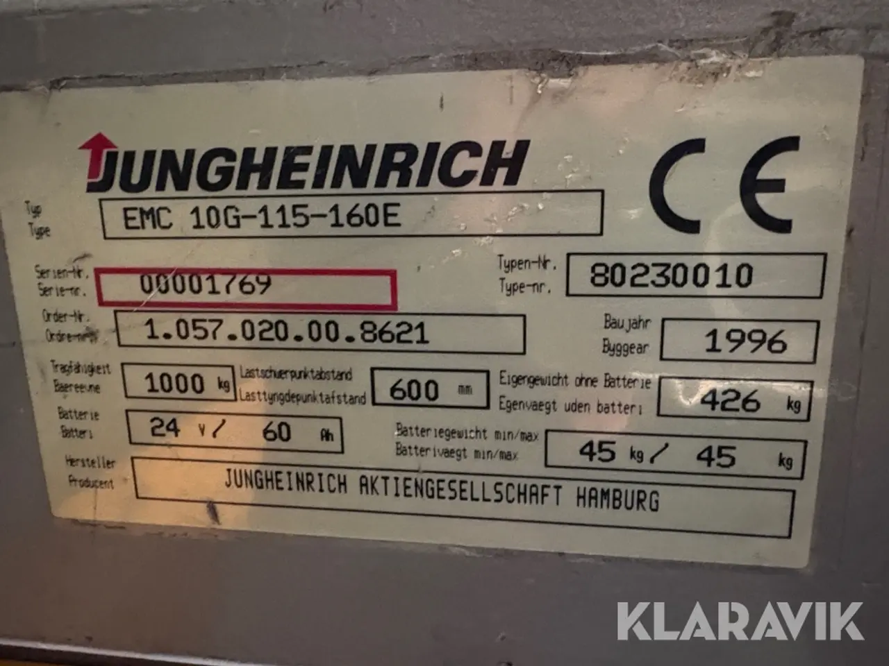 Billede 9 - Stabler Jungheinrich
