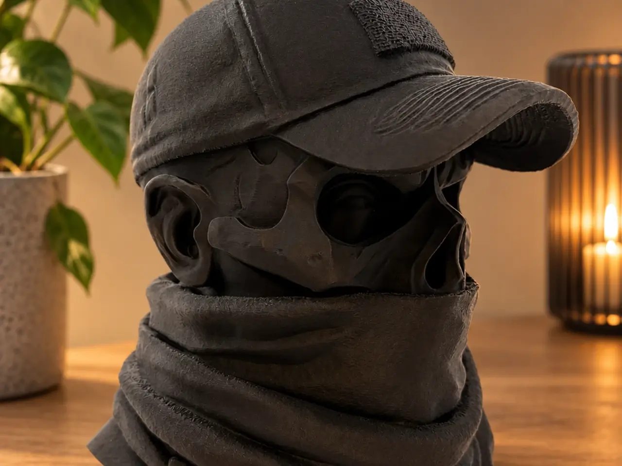 Billede 2 - Mercenary Kranie Headset Holder 