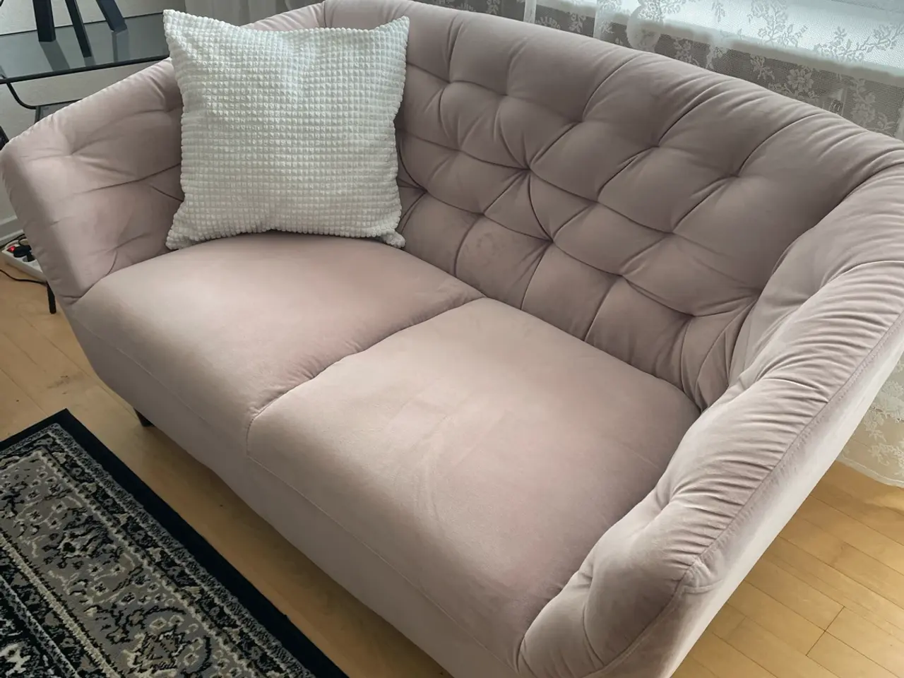 Billede 2 - 2+3 Pers. Sofa/ Rosa farvet