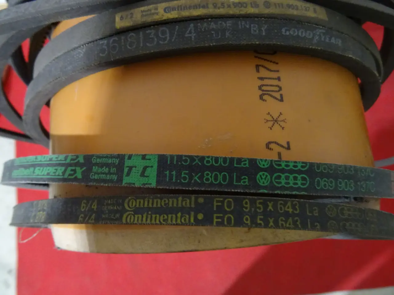 Billede 4 - Kileremme 9,5,10,11,5mm bredde fra Rofan,Optibelt
