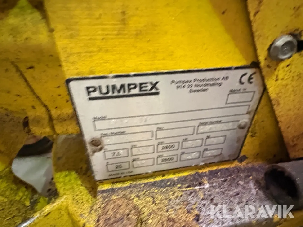 Billede 9 - Grydepumpe Pumpex DP3